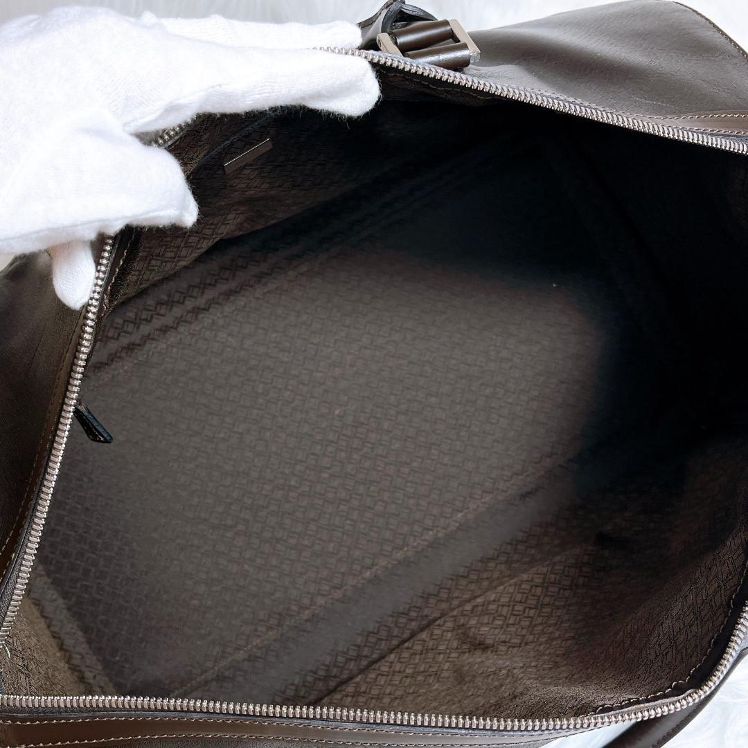 【激レア】ダンヒル dunhill ボストンバッグ サフィアーノレザー 革