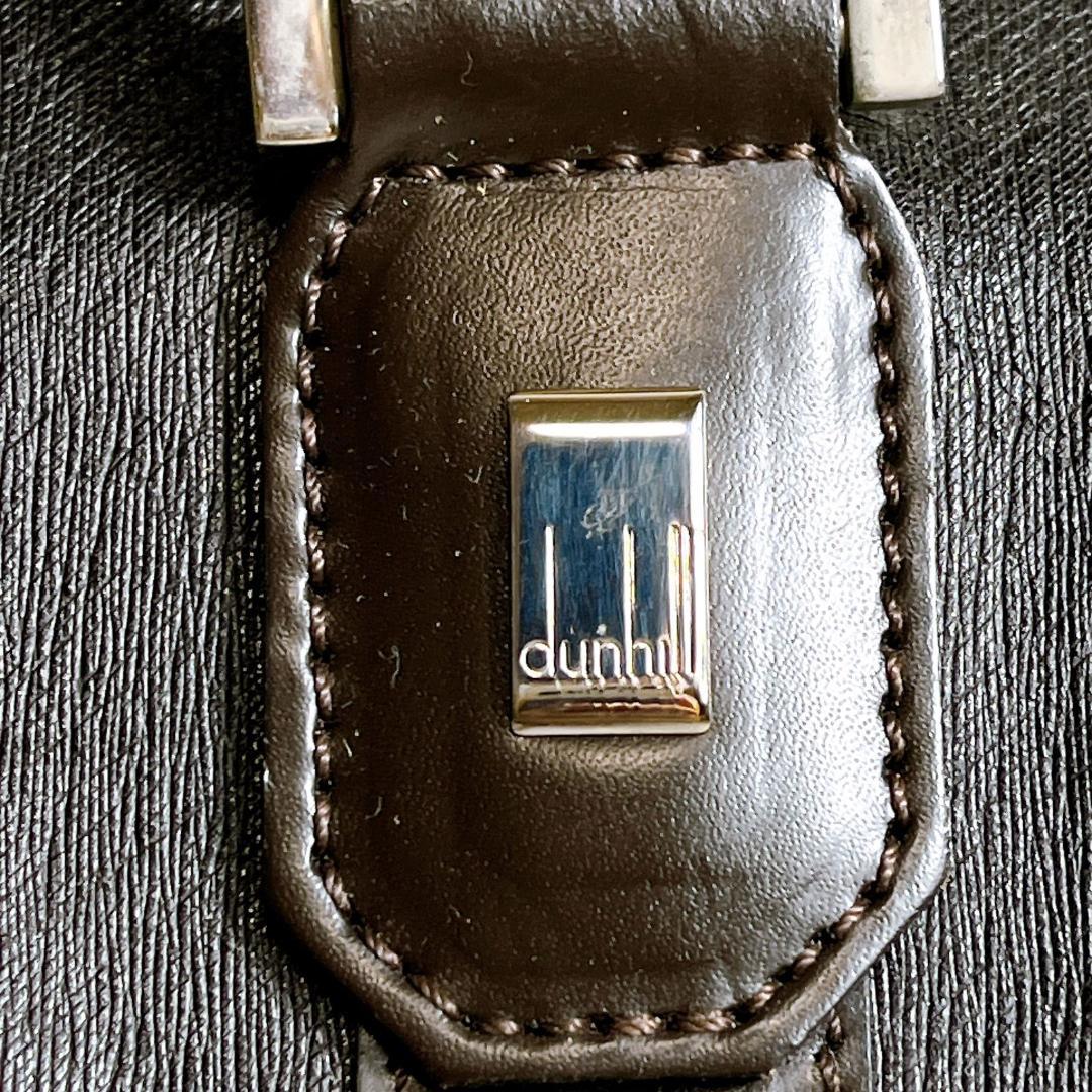 【激レア】ダンヒル dunhill ボストンバッグ サフィアーノレザー 革