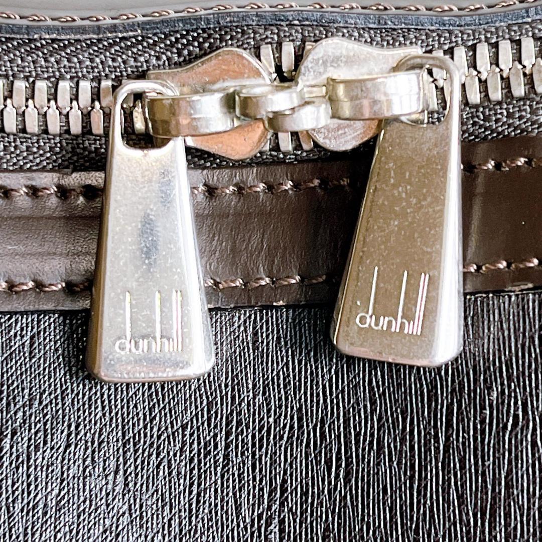 【激レア】ダンヒル dunhill ボストンバッグ サフィアーノレザー 革