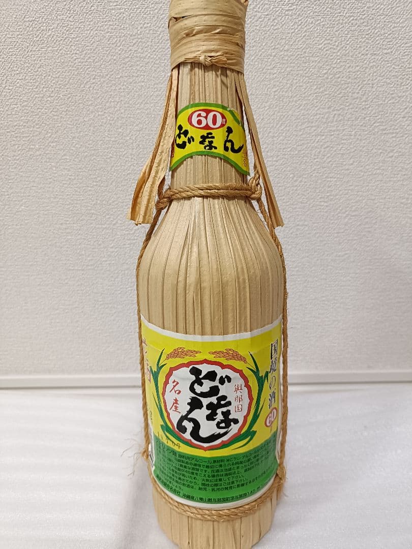 花酒「どなん」クバ巻き60度600ml 国泉泡盛合名会社