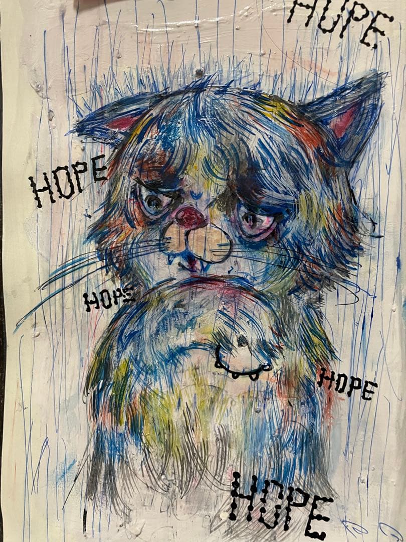 HOPE希望を胸に a4アート紙