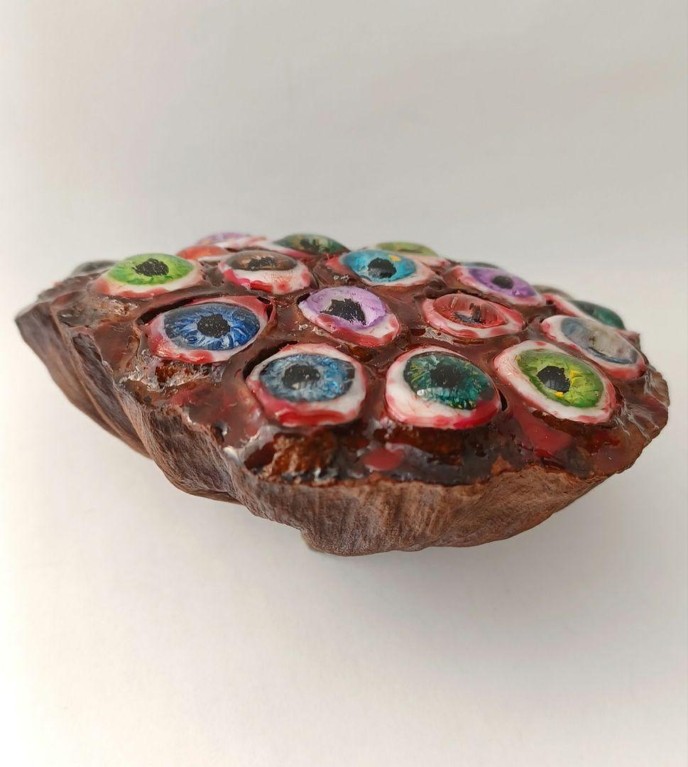 きょうMAMA　目玉付きたっぷりマチのショルダーポーチ&ストラップ