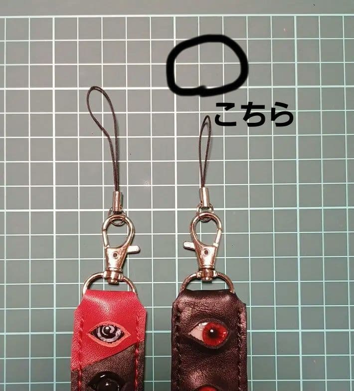 きょうMAMA　目玉付きたっぷりマチのショルダーポーチ&ストラップ