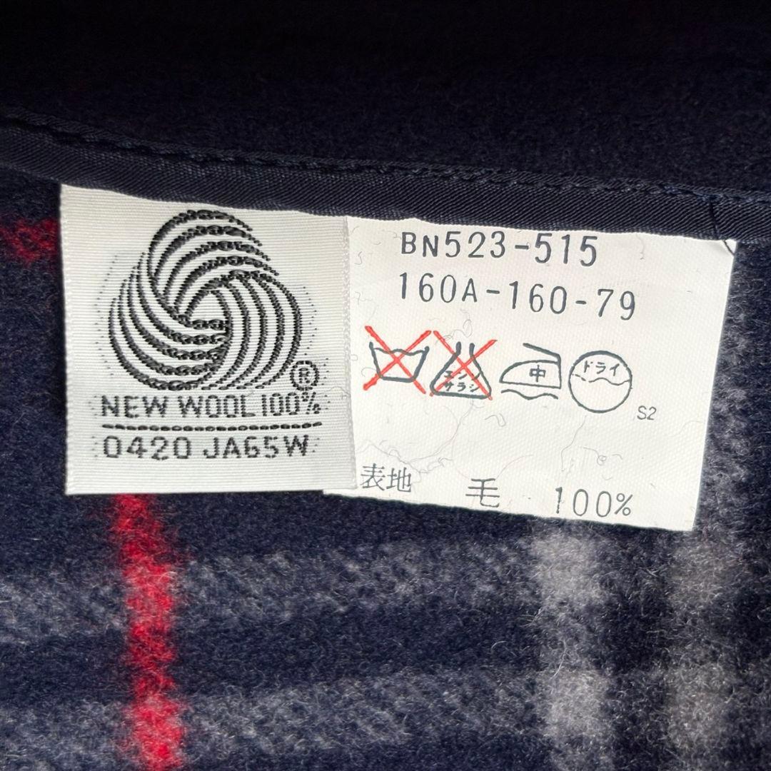 新品同様 バーバリーズ ダッフルコート ネイビー タグ付き