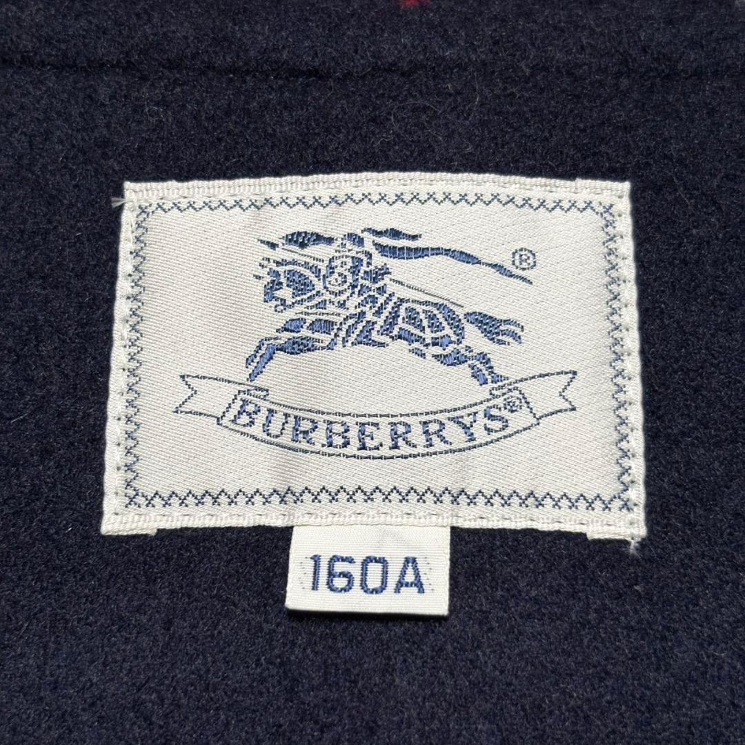 新品同様 バーバリーズ ダッフルコート ネイビー タグ付き