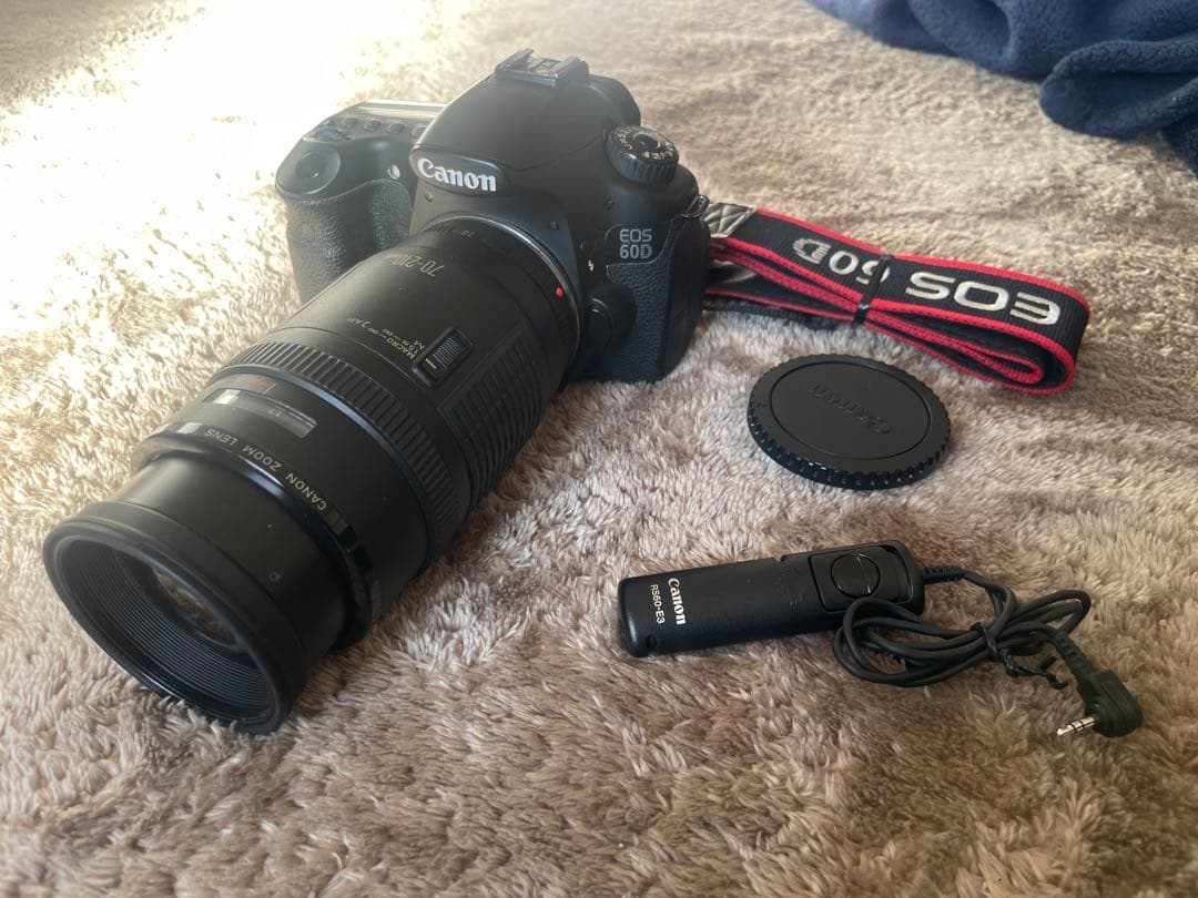 Canon EOS 60D 一眼レフ+Canon EF 70-210mmセット