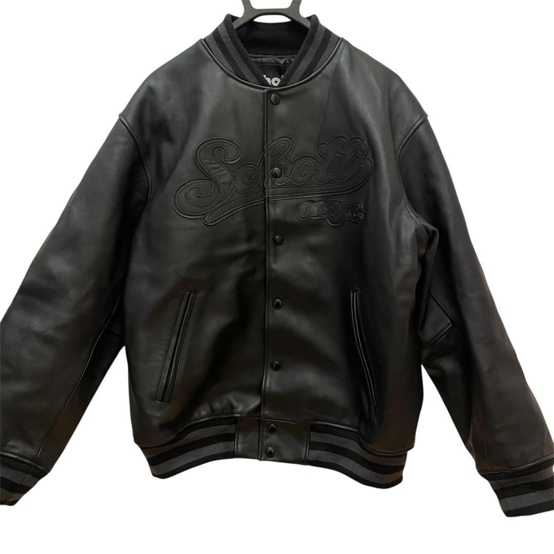 Schott ショット フルレザー スタジアムジャケット
