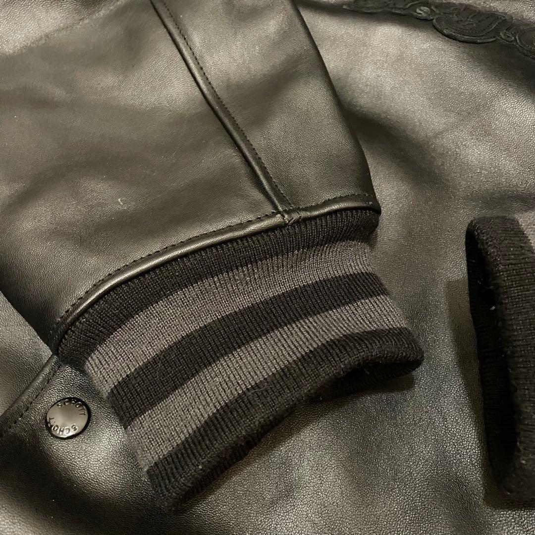Schott ショット フルレザー スタジアムジャケット