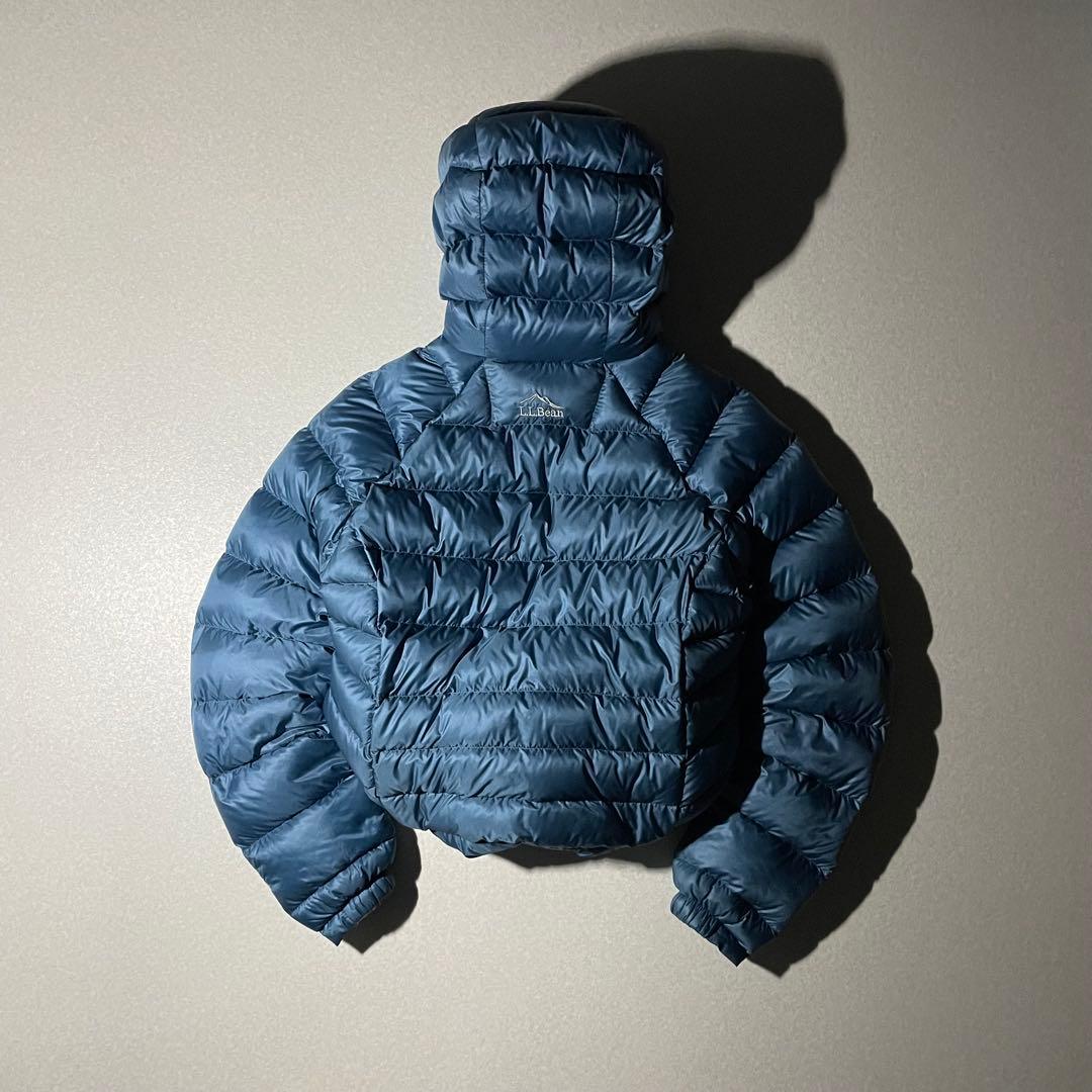エルエルビーン　アルパインダウンパーカ　クレイターレイク　テックブルー　水色