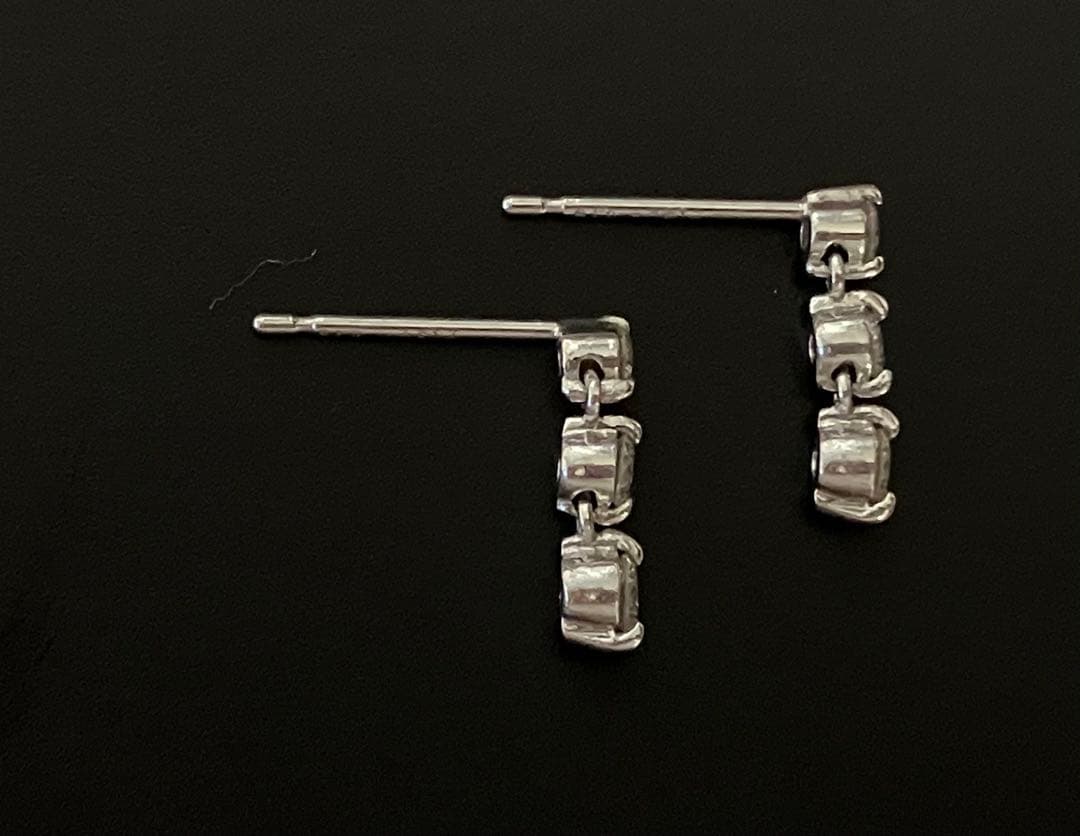 値下⭐︎綺麗☆ハート＆キューピット ダイヤモンド ピアス