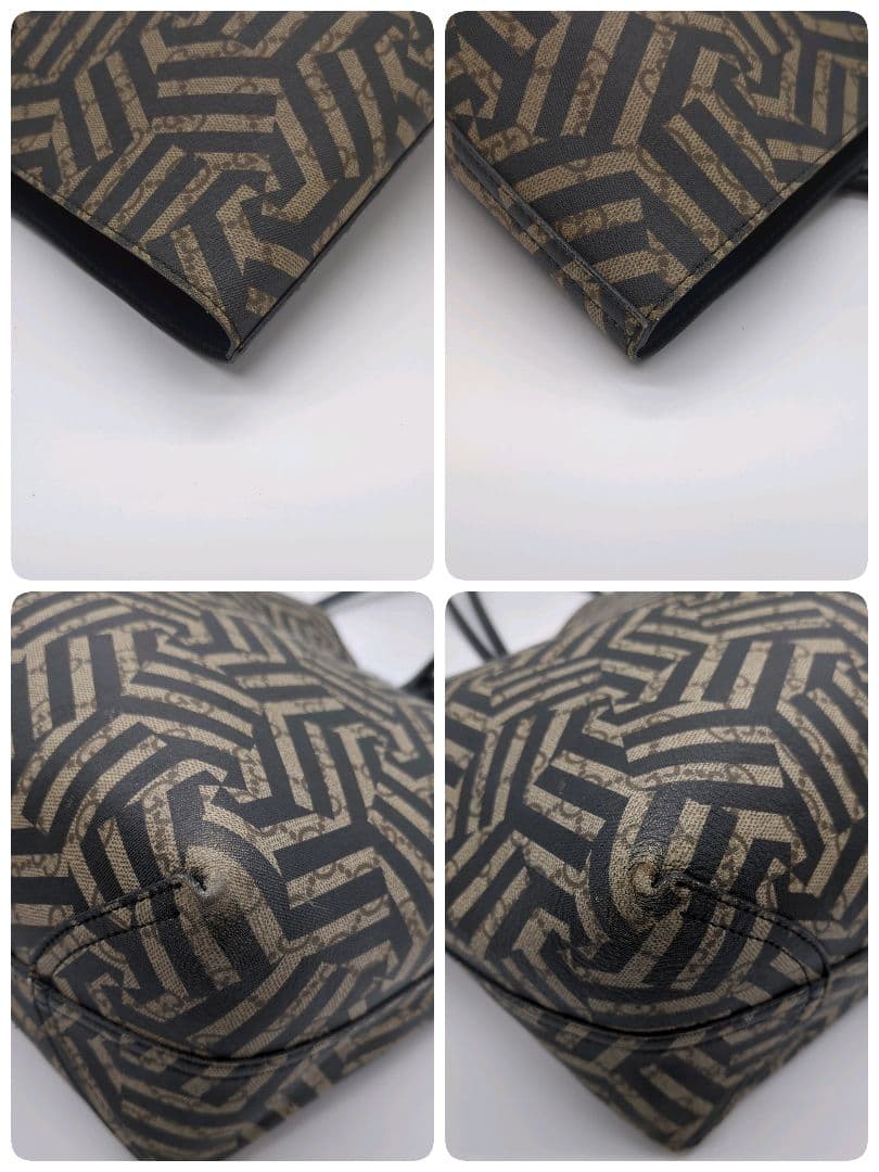 【入手困難・美品】グッチ☆カレイド トートバッグ スプリーム リバーシブル