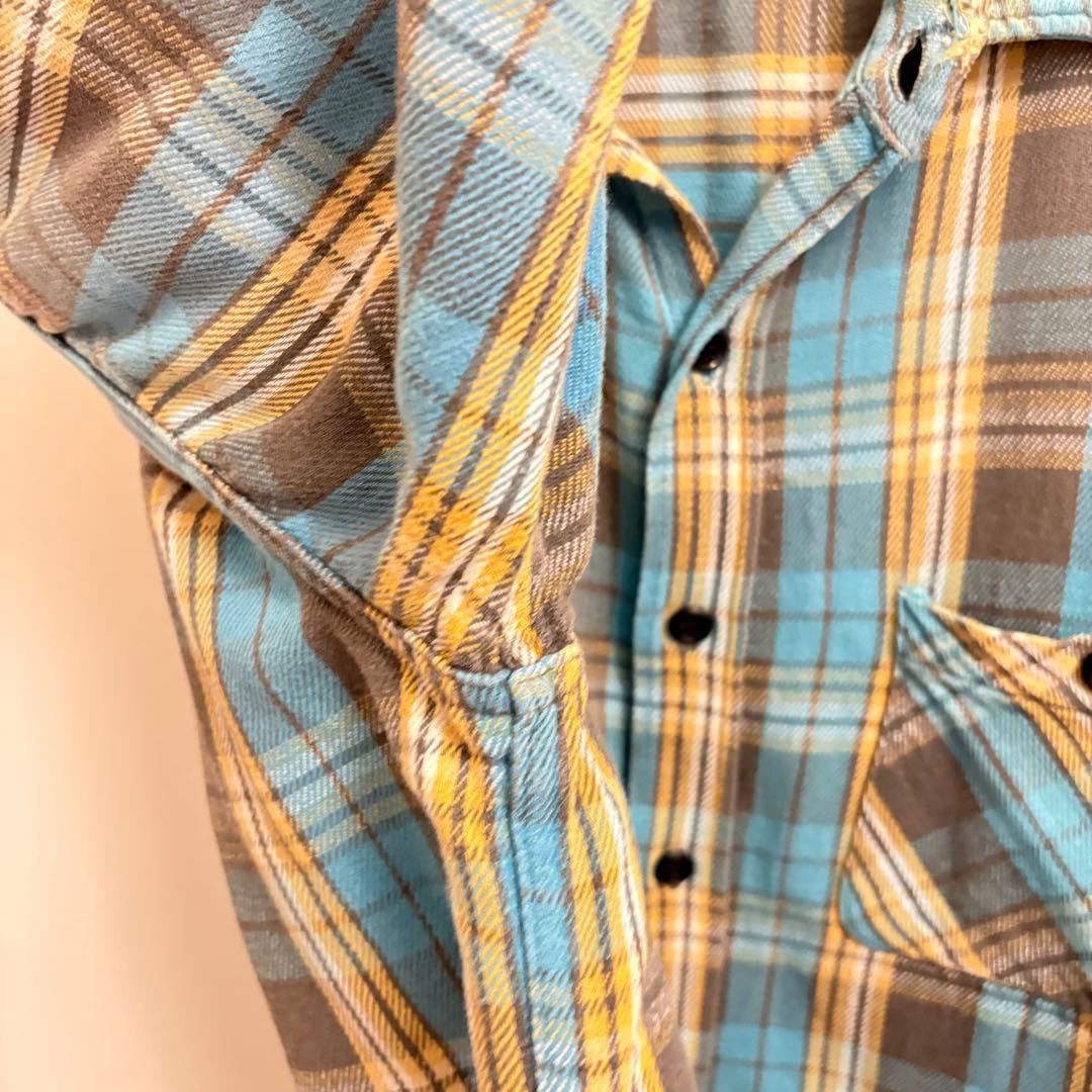 60s Sears ヴィンテージ ネルシャツ XL（17-17 1/2）