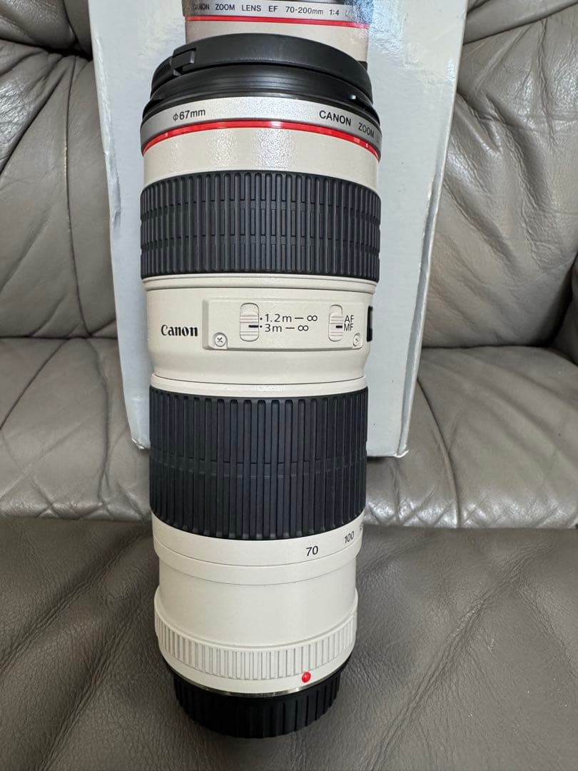 Canon EF 70-200mm f/4L IS USM ズームレンズ