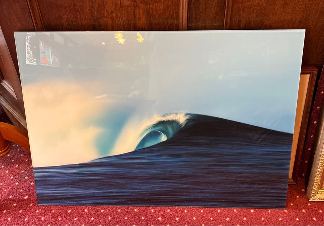 WTW 青山 購入 写真パネル アートパネル 波 サーフ写真パネル