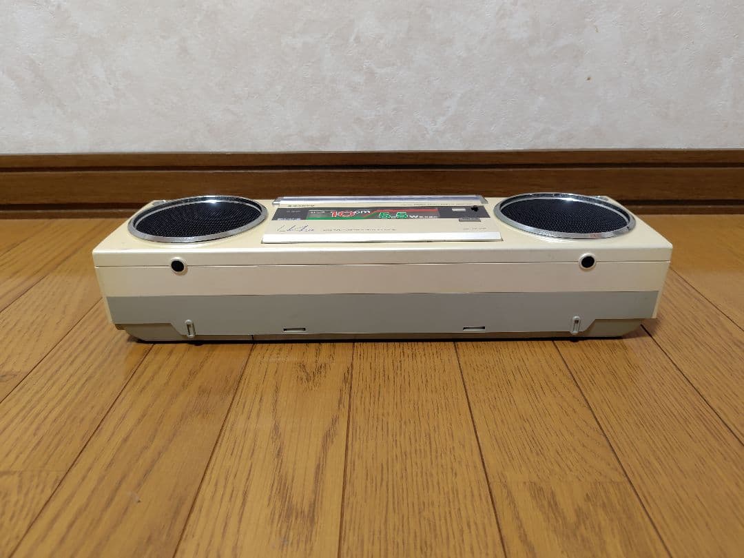 昭和レトロ SANYO ラジカセ MR-U4SX 社外アダプター付き