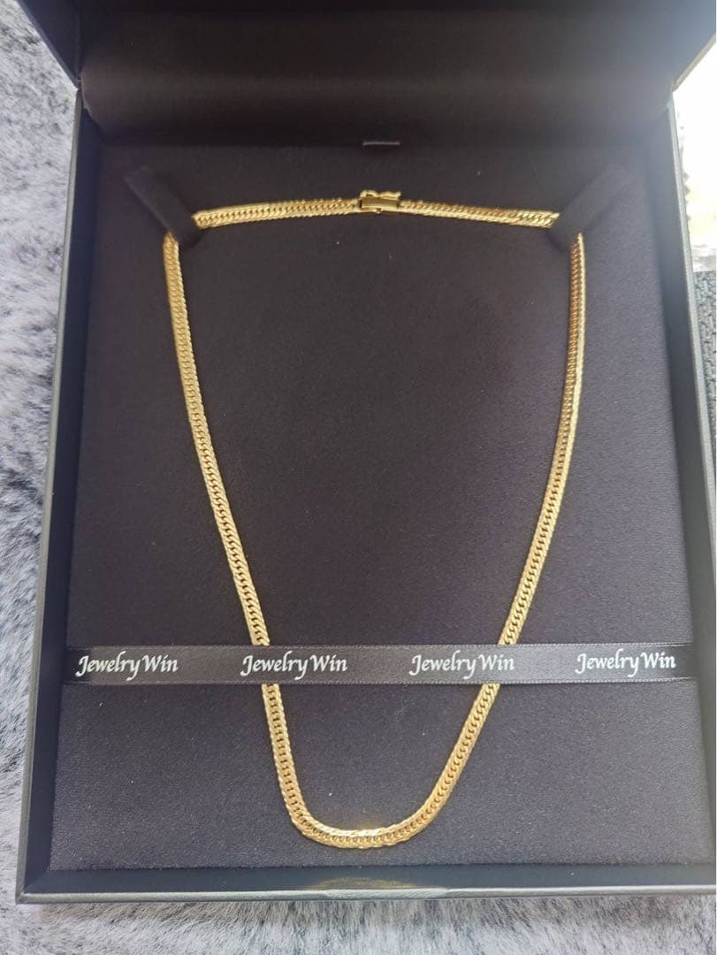 喜平　k18 ネックレス　トリプル　Mカット18.4g45cm　造幣局刻印有り