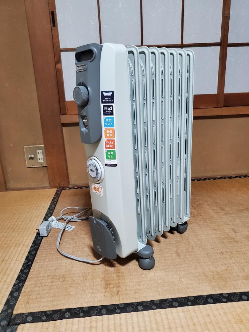 オイルヒーター delonghi oil filled heater