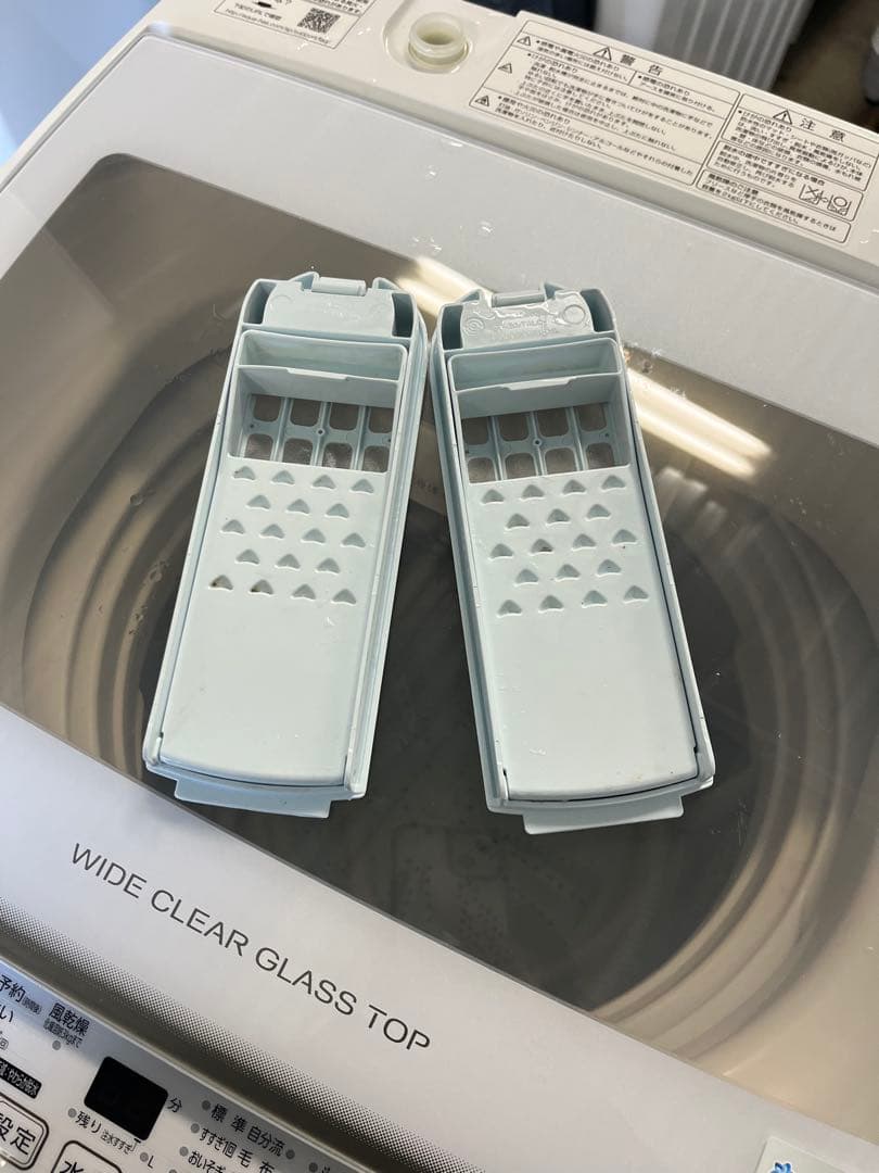 AQUA 洗濯機 7kg 2021年製 上開き　インバーター搭載　風乾燥T