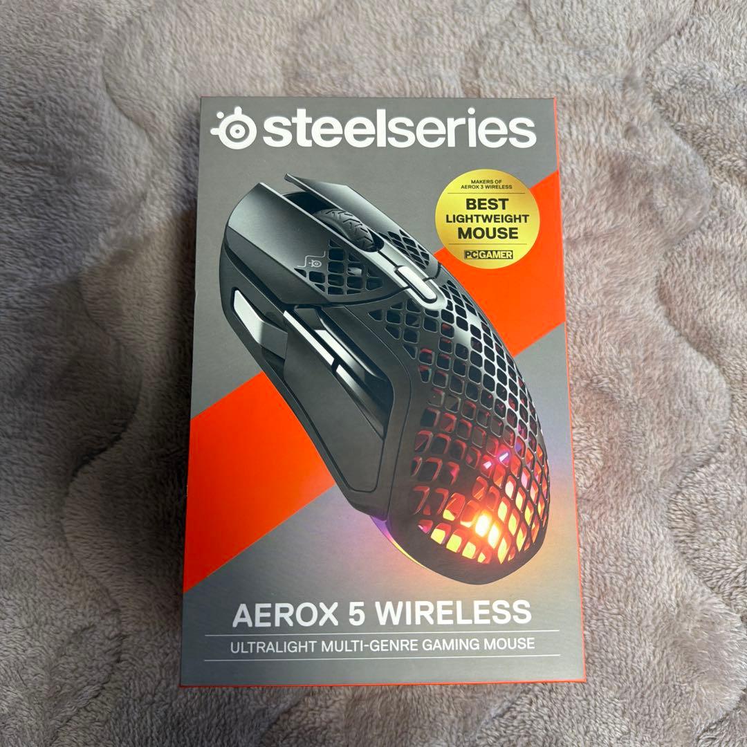 マウス・トラックボール steel series AEROX 5 WIRELESS