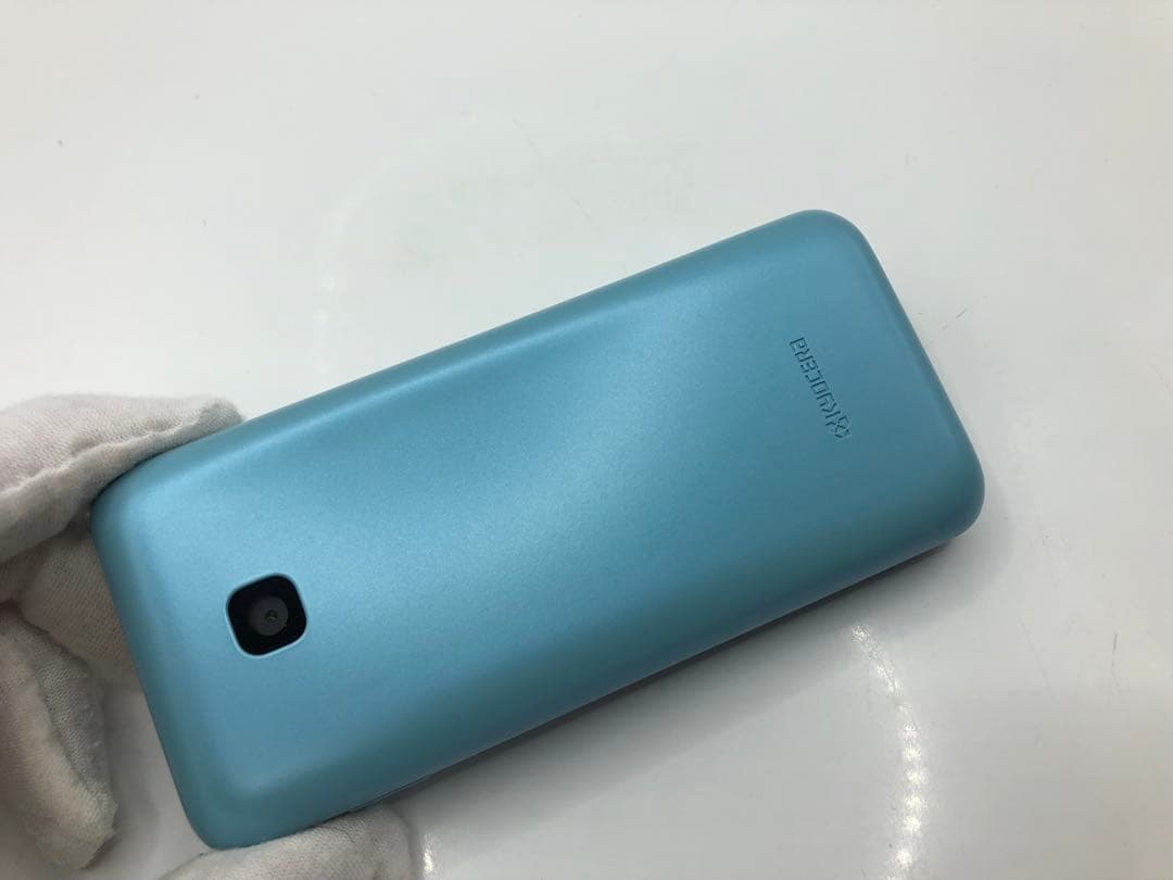 【SIMロック解除済 】au GRATINA KYF42 ライトブルー