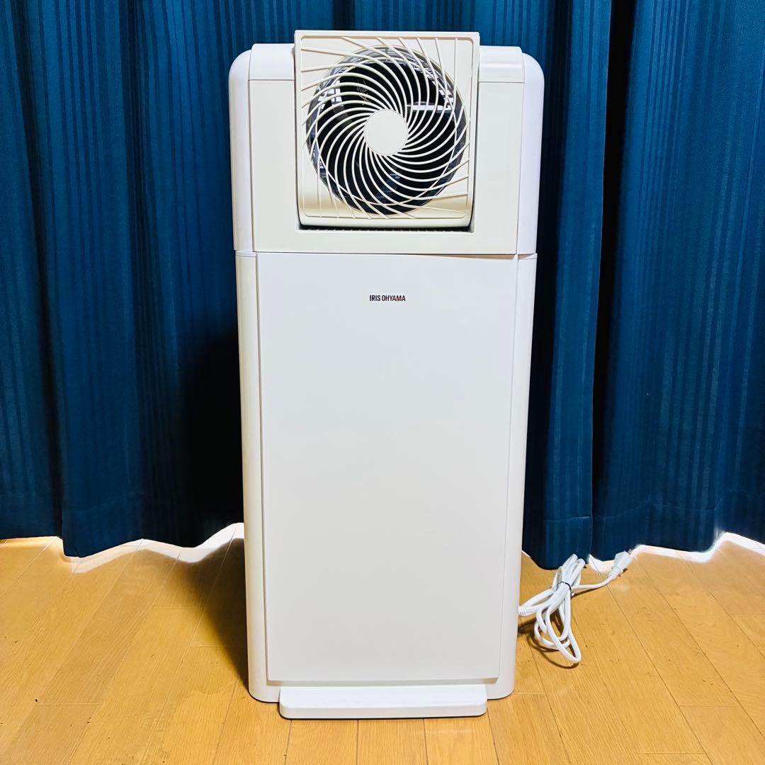 【動作確認済み】アイリス サーキュレーター 衣類乾燥除湿機　IJDC-K80-W