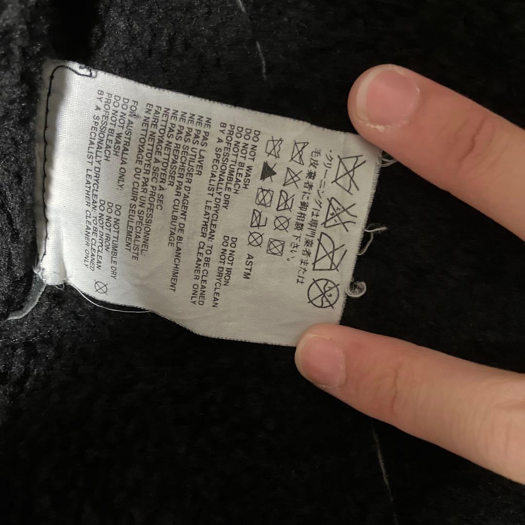 JIL SANDER ムートンレザージャケットarchive モードダークウェア