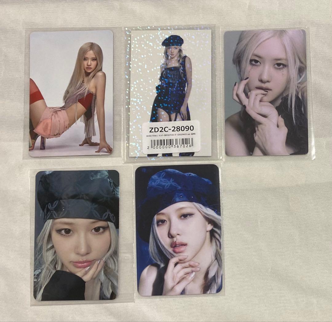 BLACKPINK BORNPINK ロゼ 特典各種