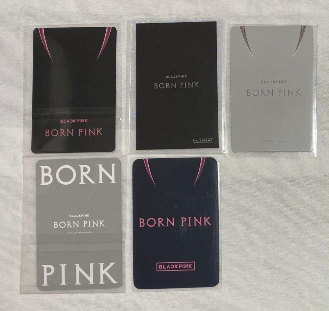 BLACKPINK BORNPINK ロゼ 特典各種