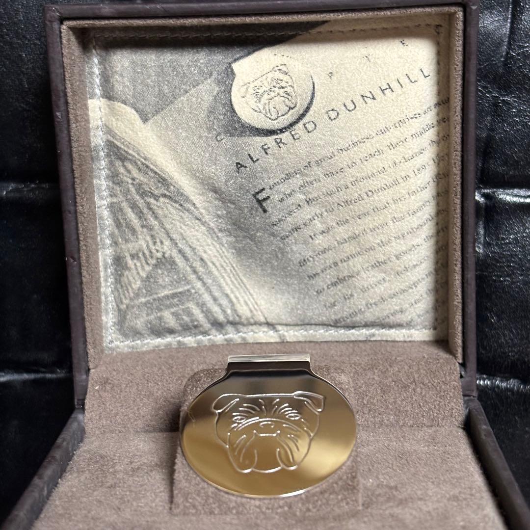 namnam ダンヒル マネークリップ SV925 ブルドッグ 未使用