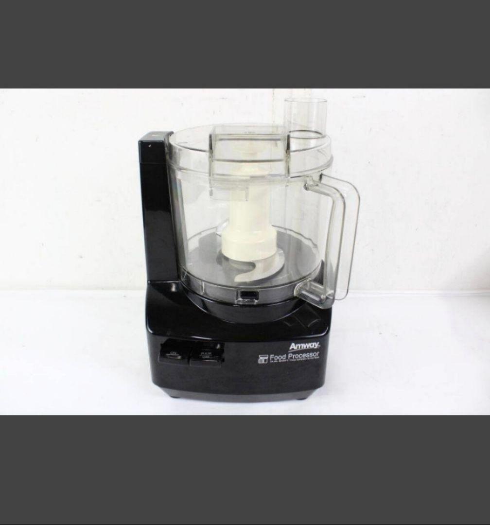 専用2024年製 Amway アムウェイ 黒 フードプロセッサー 全パーツセット