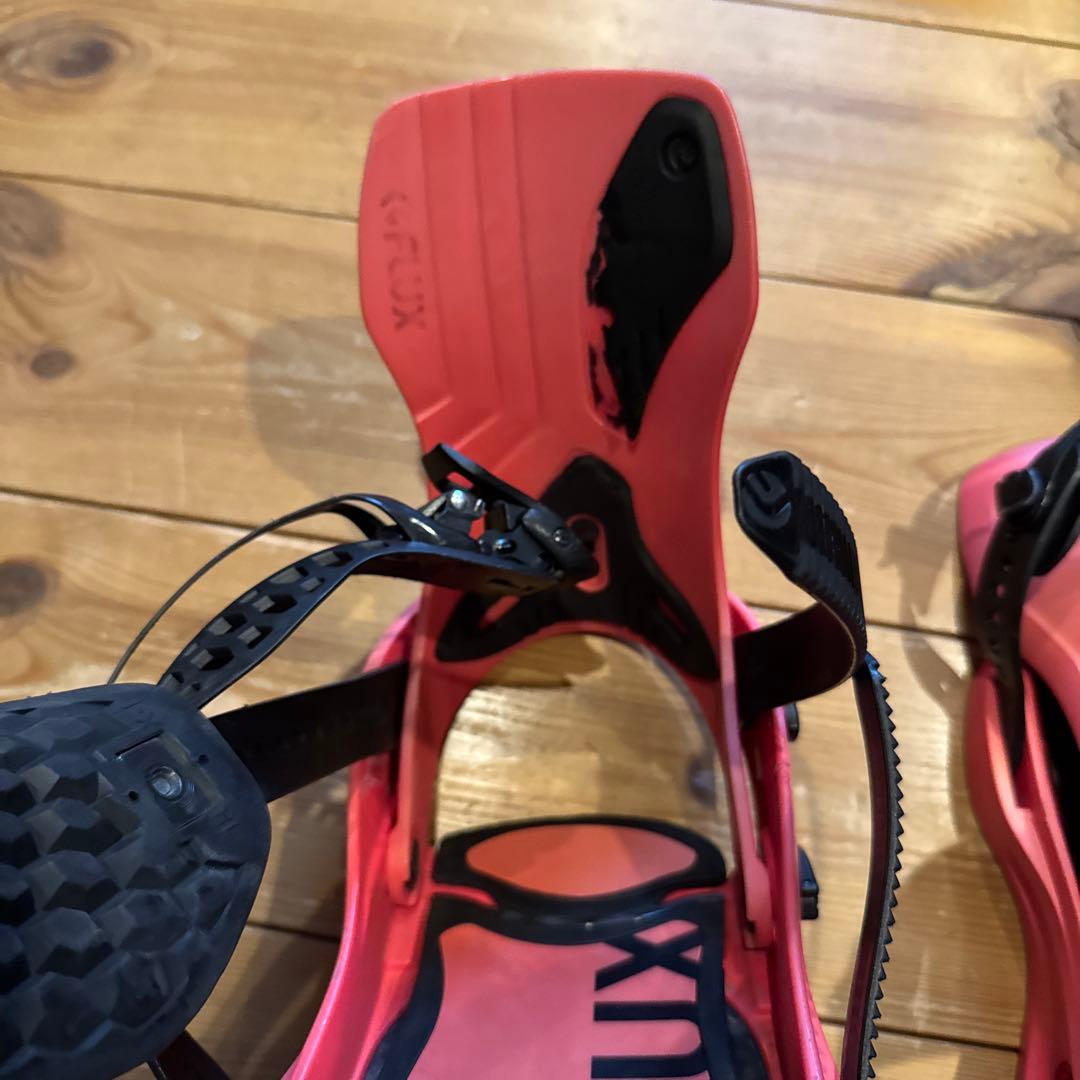 Flux スノーボードビンディング ピンク　S size