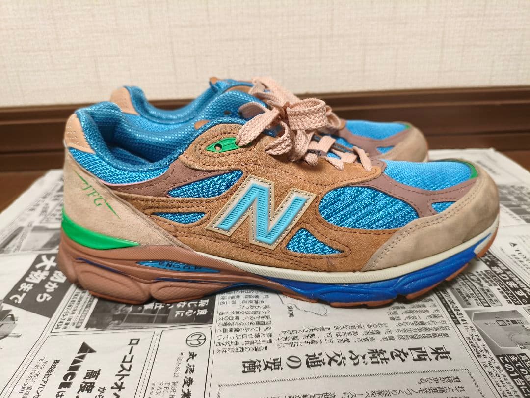K*8様 【美品】【希少】ジョーフレッシュグッズ　ニューバランス　990V3　2