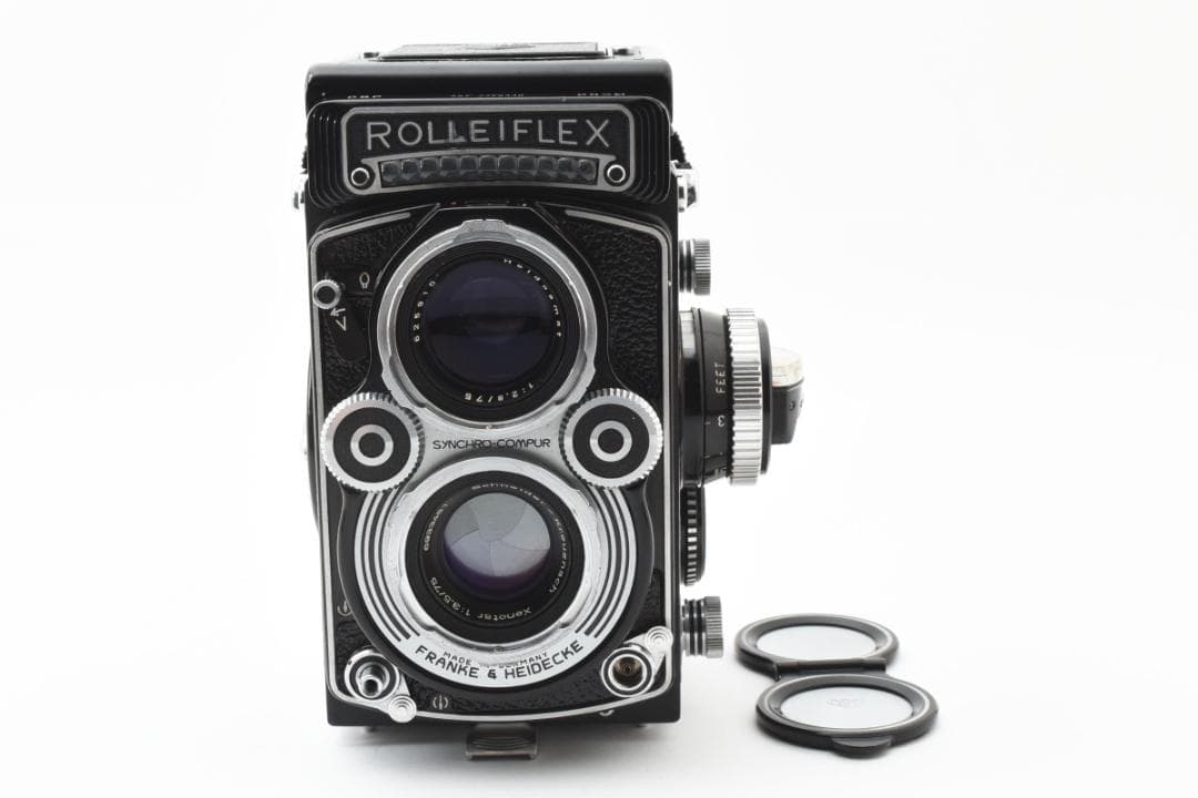 ROLLEIFLEX 3.5F【動作確認済・露出計OK】