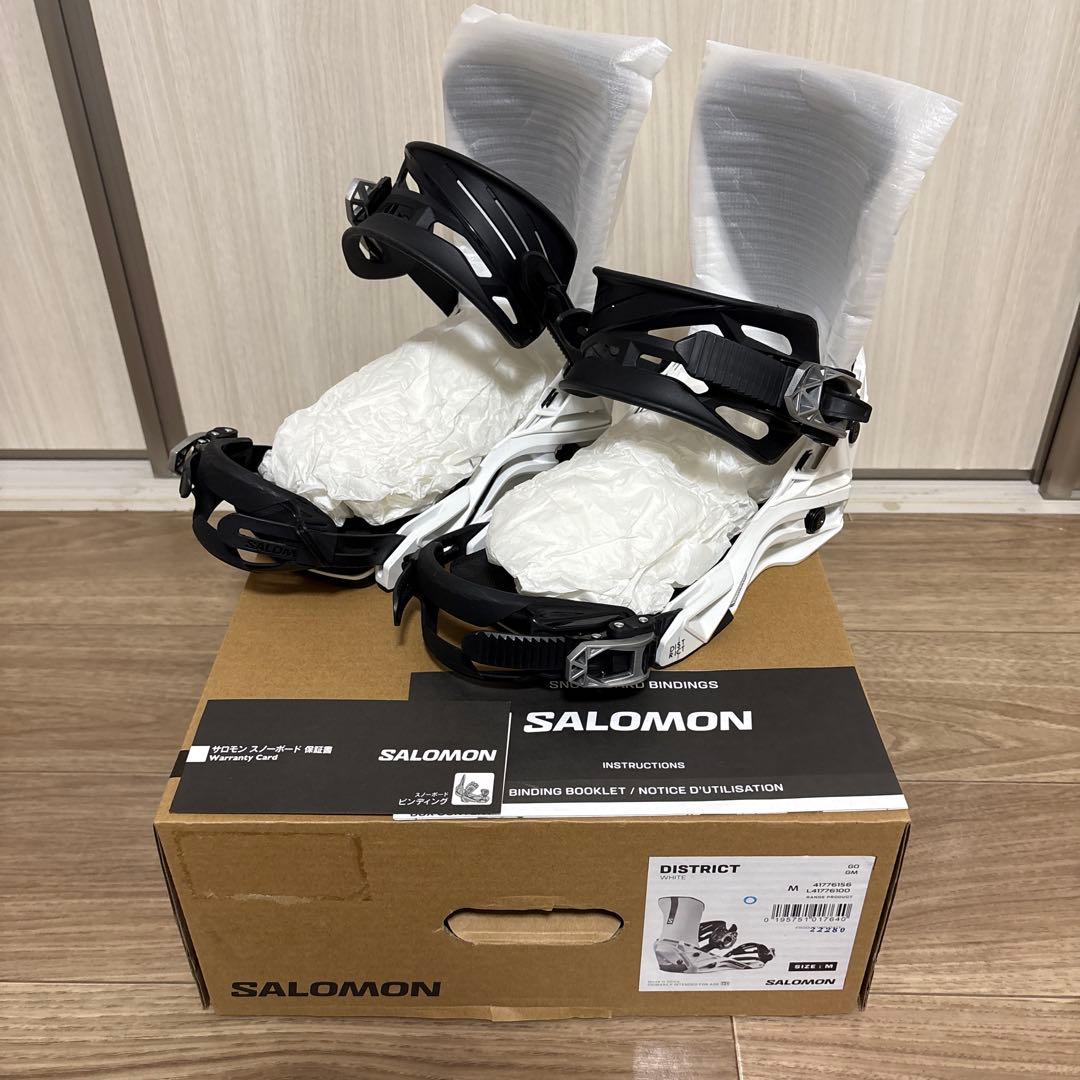 SALOMON　DISTRICT　ディストリクト　 M　白　23-24