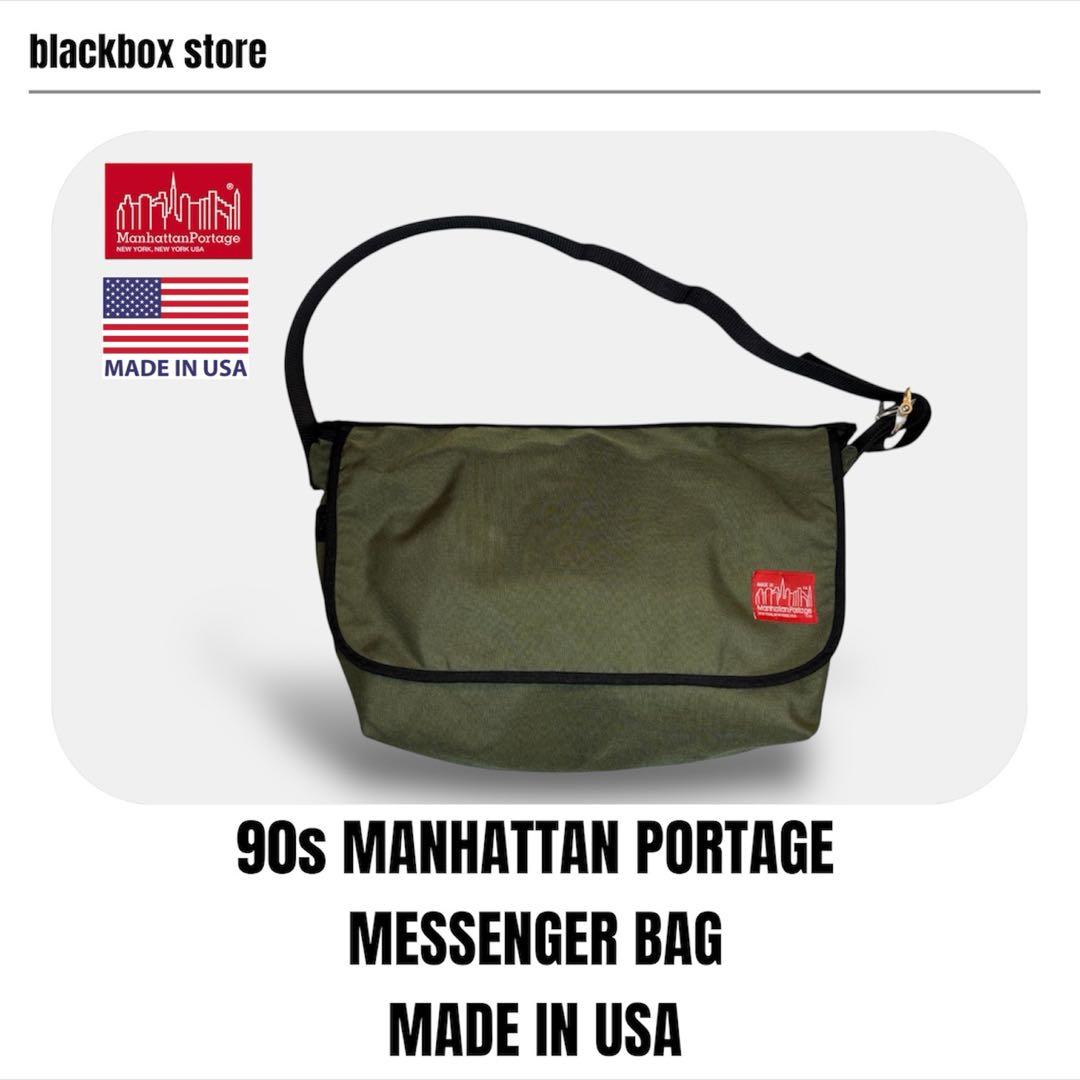 USA製 90s MANHATTAN PORTAGE MESSENGER BAG