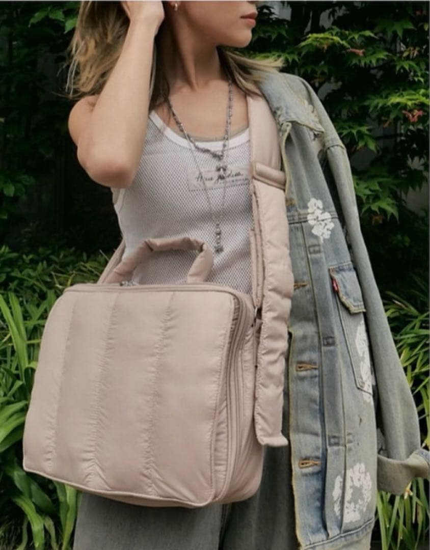 【限定色】calin マザーズバッグ ラテ　LATTE