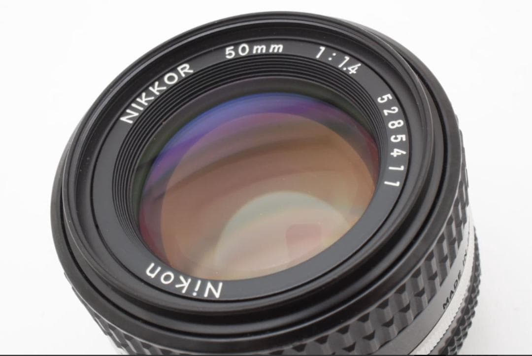 【美品】Nikon Ai-s 50mm f/1.4 単焦点 レンズ ニコン MF