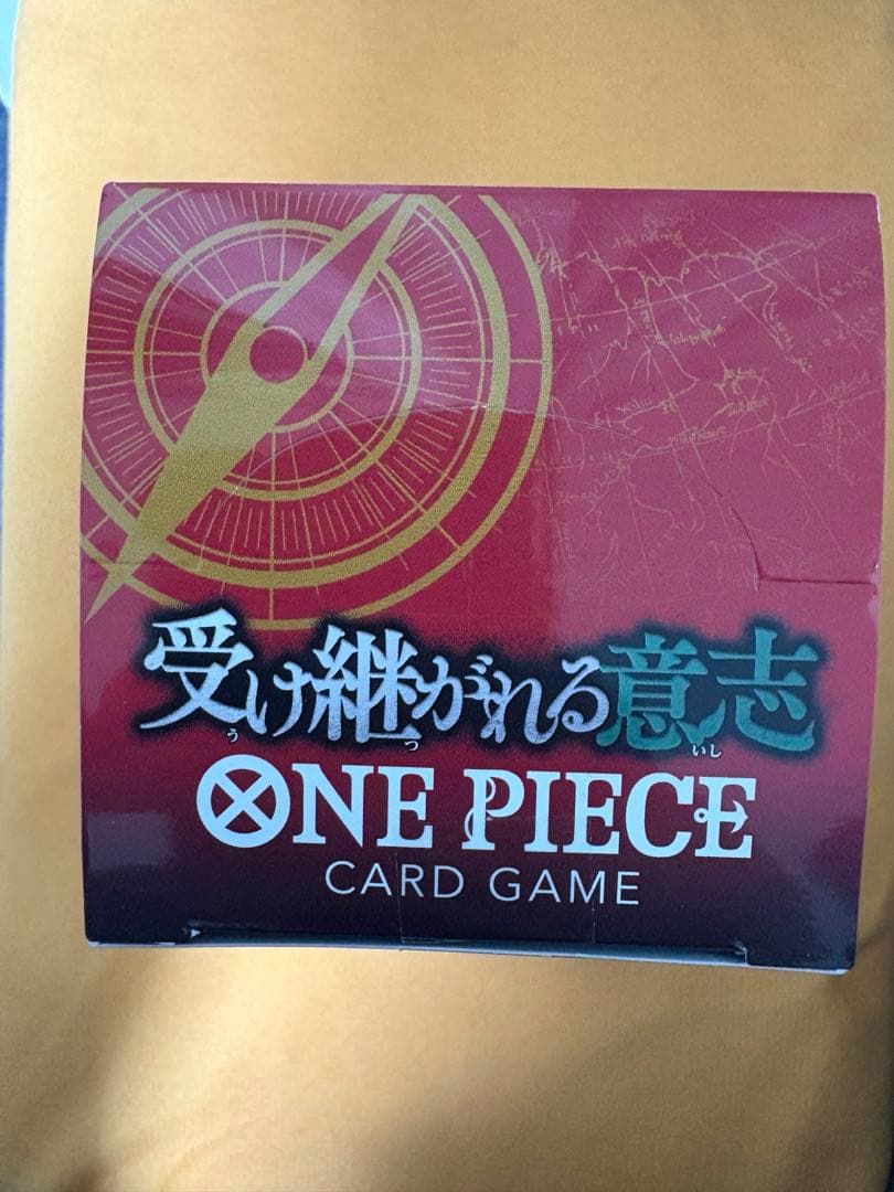 ワンピースカード 受け継がれる意志 1box テープカット