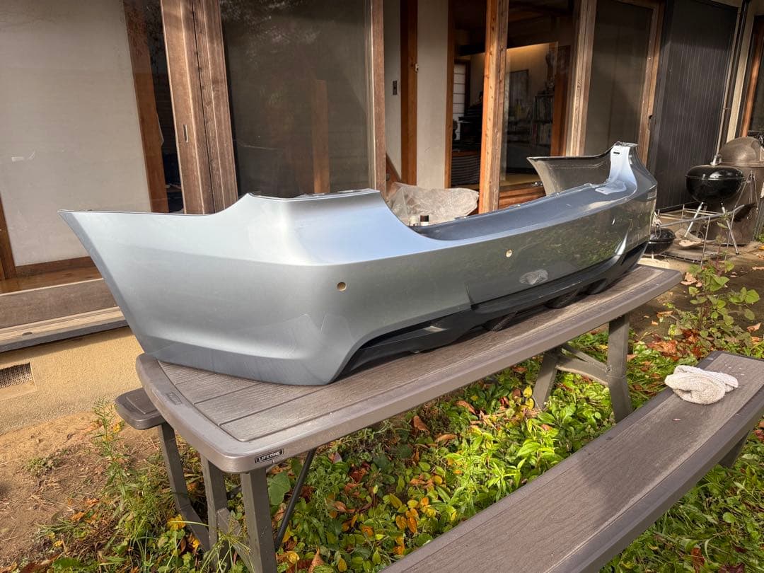  3シリーズ E90 LCI Mスポーツ 純正 リアバンパー