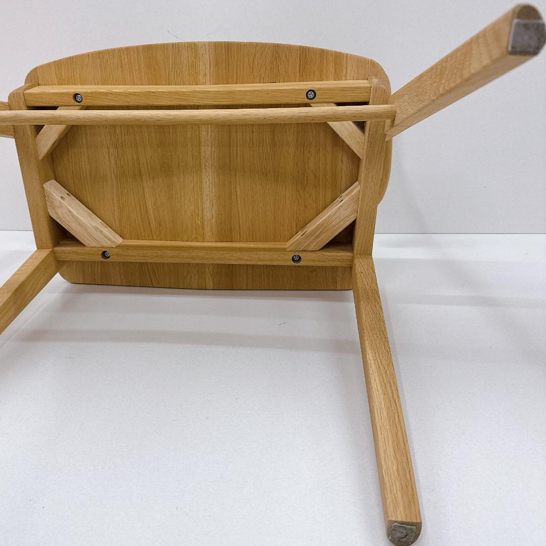 【美品】カリモク アーム付 スツール ハイタイプ 玄関椅子