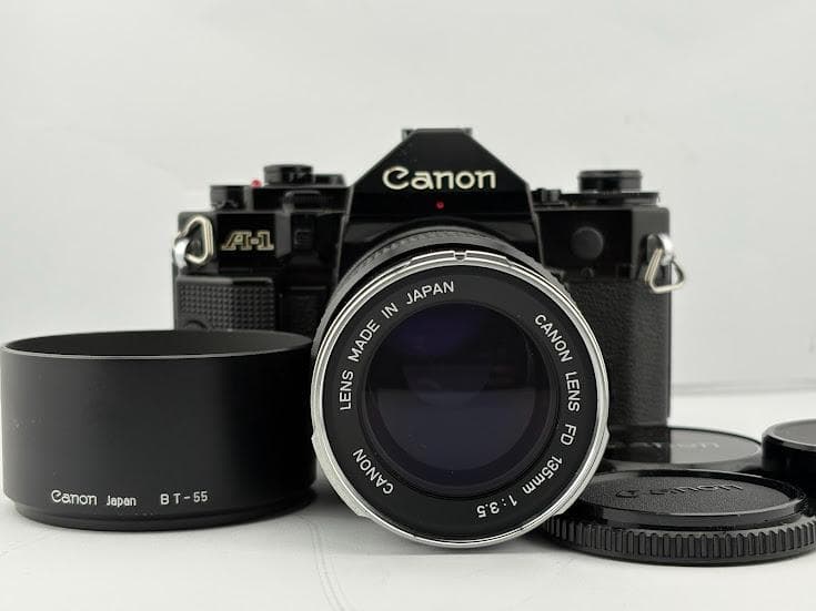 ★極上品★ キヤノン CANON A-1 ボディ/ FD 135mm Ｆ3.5