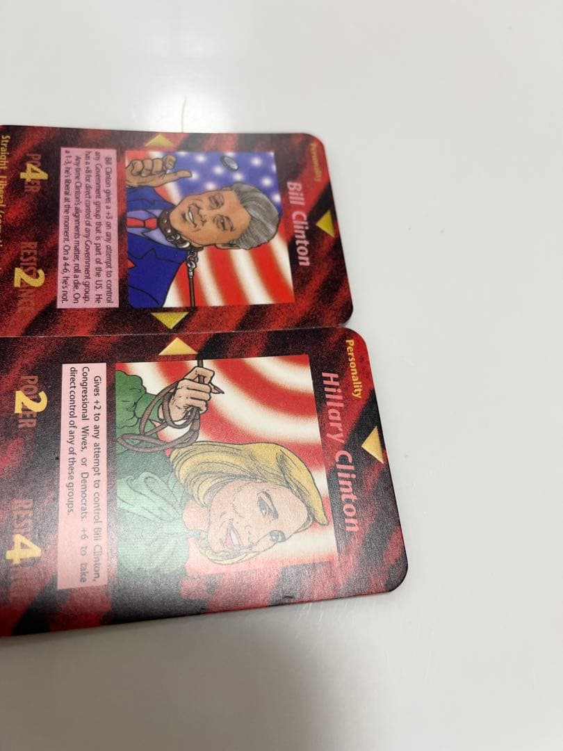 イルミナティカードBillClinton、HillaryClintonフリーメイ