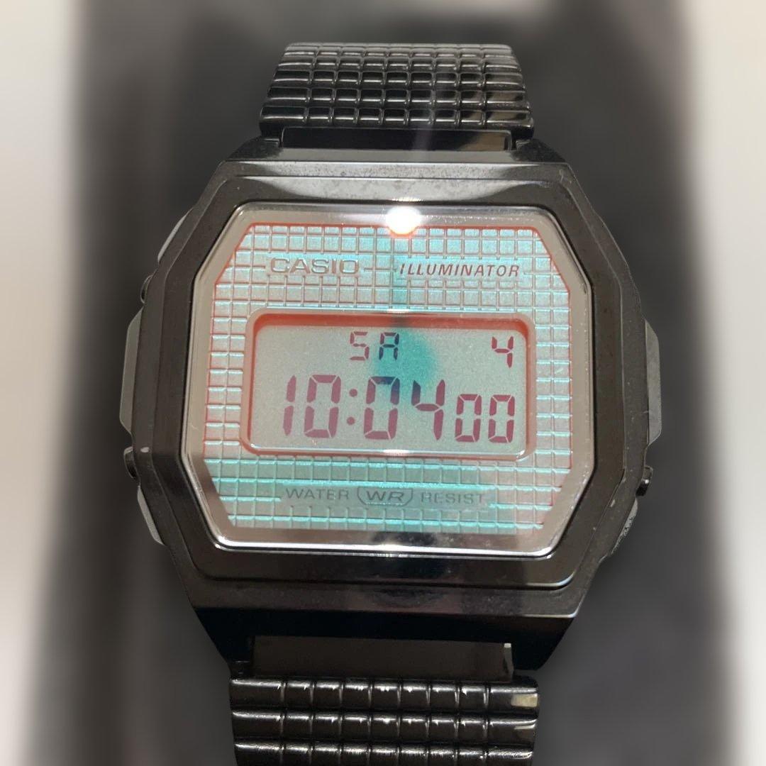 CASIO A1000 デジタル腕時計 ブラック