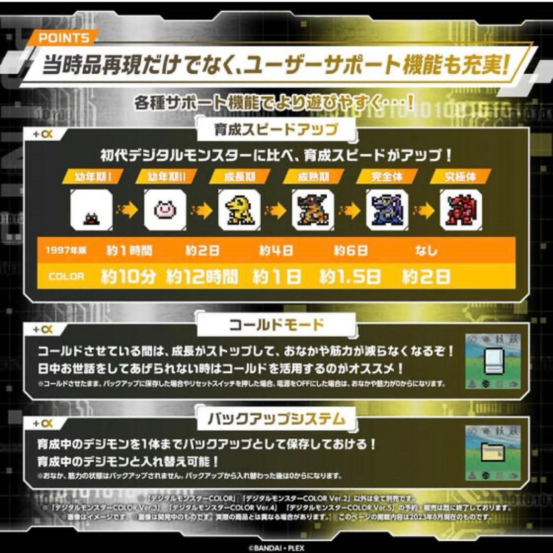 デジタルモンスターCOLOR （オリジナルクリア） デジモン 投票プロジェクト