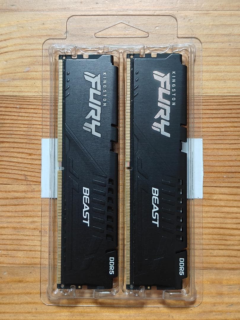 メモリー Kingston FURY Beast DDR5 64GB (2 x 32GB)