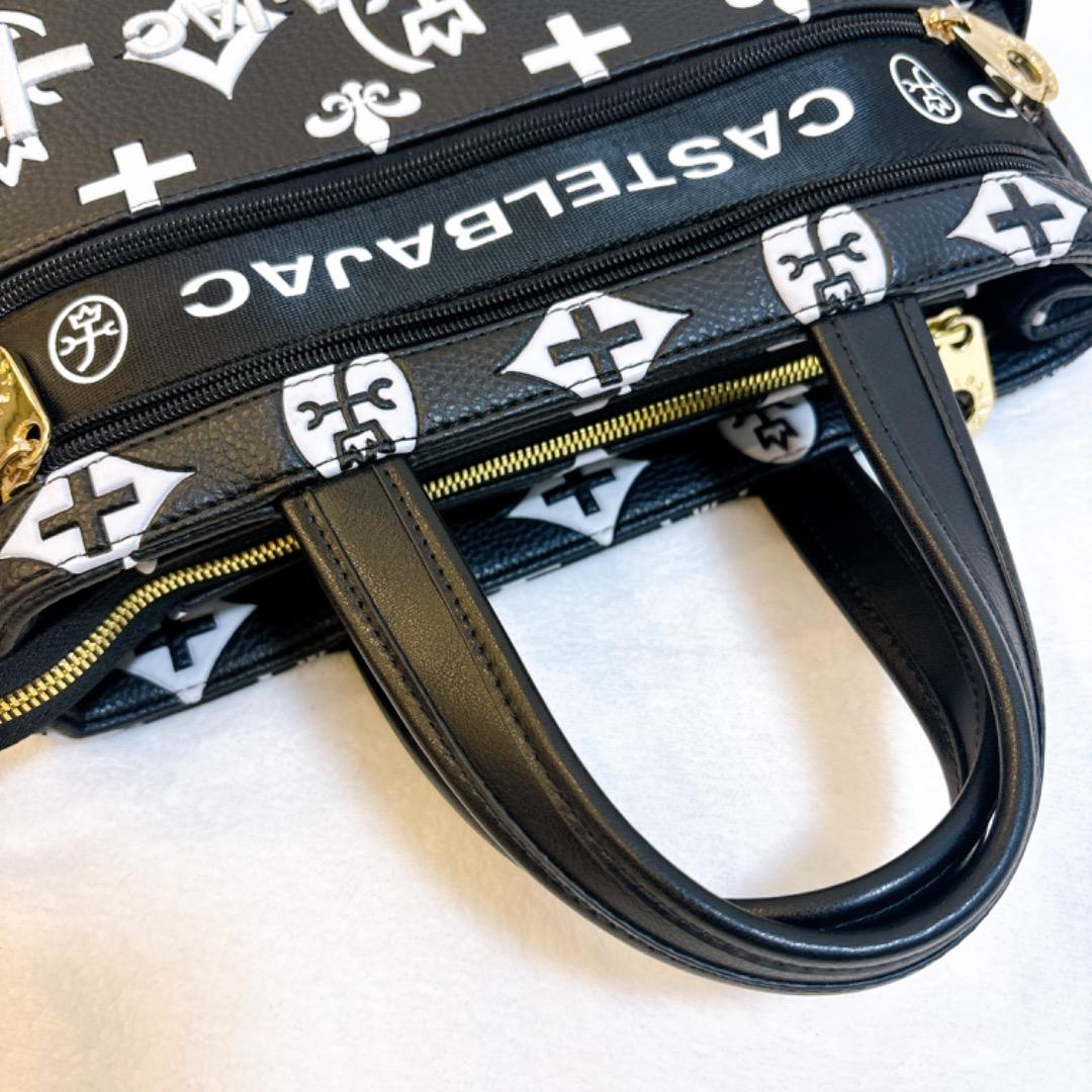 【未使用級✨】カステルバジャック　クレア ドライビング　トートバッグ　黒