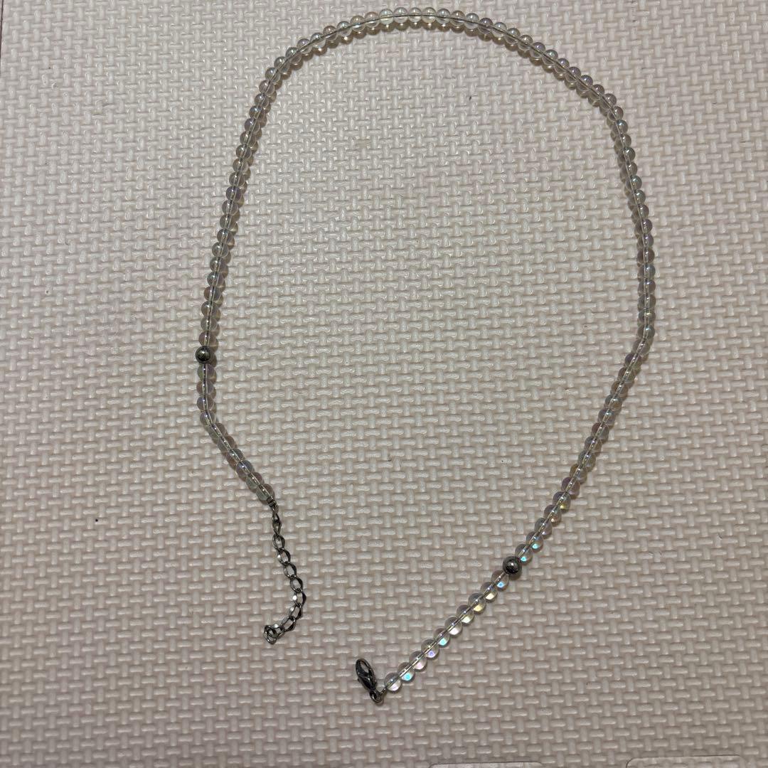 ファイテン水晶七色クリスタルネックレス