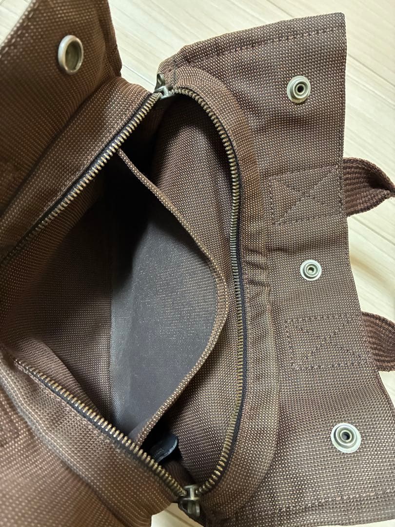 エルメス エールライン　ブラック　ブラウン　PM ハンドバッグ　2点セット