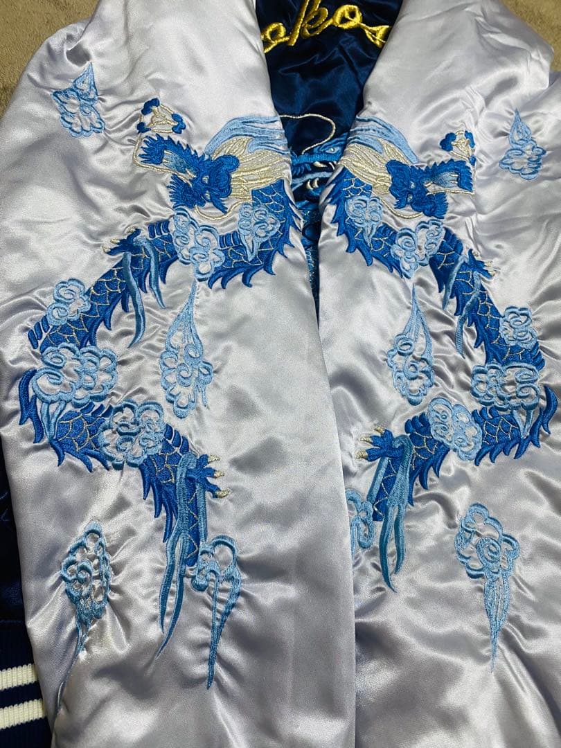 Prince Co. 日本限定　龍 スカジャン handmade unisex