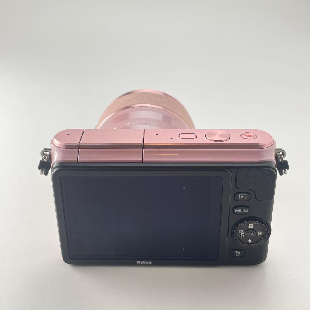 【ショット数1000・返品保証】Nikon1 S1 ピンク 標準レンズキット